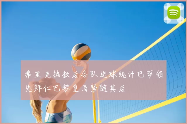 弗里克执教后各队进球统计巴萨领先拜仁巴黎皇马紧随其后