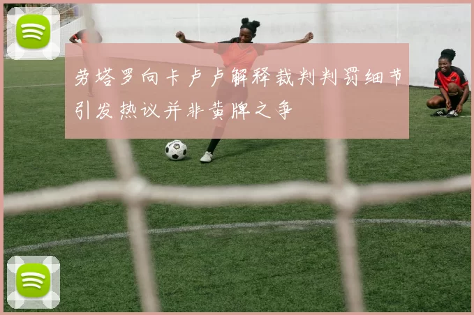 劳塔罗向卡卢卢解释裁判判罚细节引发热议并非黄牌之争