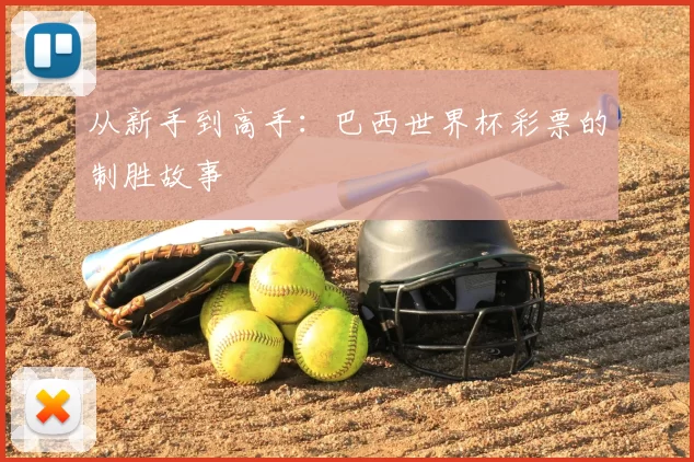 从新手到高手:巴西世界杯彩票的制胜故事